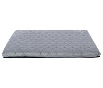 Dehner Lieblinge Kuschelmatte Mogli, rechteckig, grau - Polyester