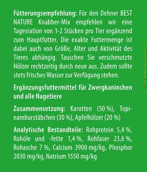 Dehner Best Nature Knabber-Mix, 90 g | Dehner