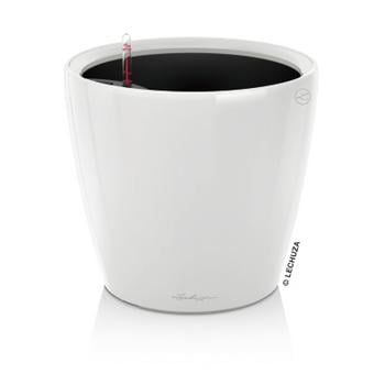 LECHUZA CLASSICO LS, All-in-One-Set, Weiß - Kunststoff
