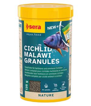 sera Fischfutter Cichlid Malawi Granules, 250 ml