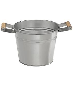 Dehner Zinktopf, silber - Stahl