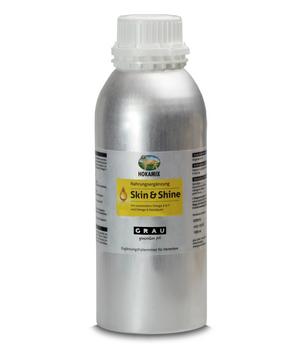 GRAU Ergänzungsfuttermittel für Katzen und Hunde Hokamix Skin & Shine