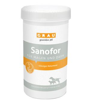 GRAU Ergänzungsfuttermittel für Katzen und Hunde Sanofor Magen und Darm Pulver