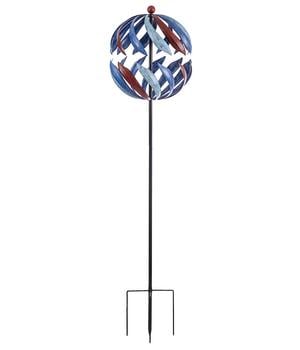 Dehner Eisen-Windrad Globe, ca. H186 cm
