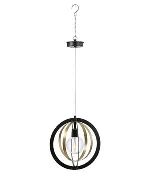 Dehner Solar-Hängelampe Enna, ca. Ø23/H73 cm