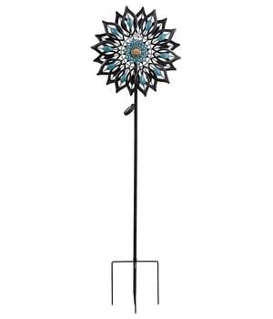 Dehner Solar-Windrad Viento, ca. B51/H177/T19 cm