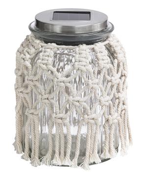 Dehner Solar-Glas Elara, ca. Ø11/H16 cm