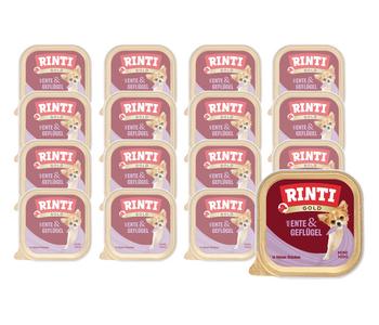 Rinti Gold Mini Nassfutter für Hunde, 16 x 100 g