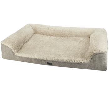 Nobby Orthopädisches Komfortsofa Calbu, rechteckig, beige, ca. B120/H20/T80 cm