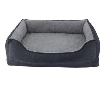 Nobby Orthopädisches Komfortbett Vara, rechteckig, grau