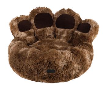 Nobby Komfortbett Paw, rund, braun