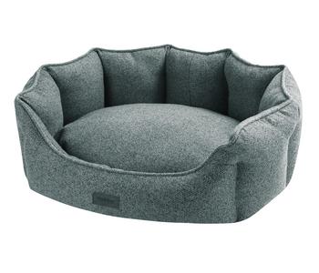 Nobby Komfortbett Anda, oval, grau