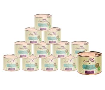 Terra Canis Nassfutter für Hunde Adult Menü, 12 x 200 g