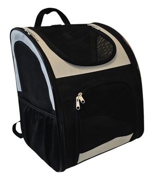 Nobby Tierrucksack Extend 2, creme/schwarz, ca. B34/H41/T28 cm