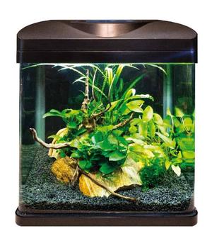 amtra Aquarium-Set Wave Laguna 30 LED, 18 l, schwarz, ca. B30/H34,5/T23,5 cm