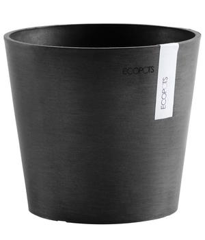 Ecopots Kunststoff-Topf Amsterdam Mini, rund, ca. Ø17/H14,7 cm