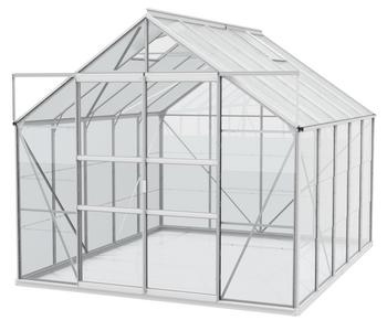 Vitavia Gewächshaus Neptun Plus 8300 ESG/HKP, inkl. Fundament, ca. B257/H238/T321 cm