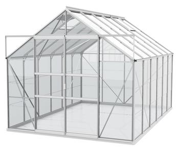 Vitavia Gewächshaus Neptun Plus 9900 ESG, inkl. Stahlfundamentrahmen, ca. B257/H238/T383