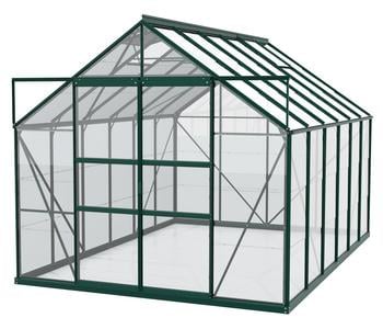 Vitavia Gewächshaus Neptun Plus 9900 ESG, inkl. Stahlfundamentrahmen, ca. B257/H238/T383