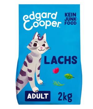 Edgard & Cooper Trockenfutter für Katzen Frischer Atlantik-Lachs Adult