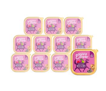 Edgard & Cooper Nassfutter für Hunde, Köstliches Wild & Ente Adult, 11 x 150 g