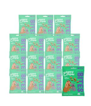 Edgard & Cooper Hundesnack Top Dog Bites, Small, Apfel & Blaubeere, 15 x 50 g