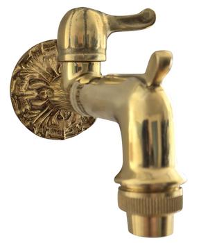 Tomco Messing-Wasserhahn mit Hebel 1/2, langer Schaft