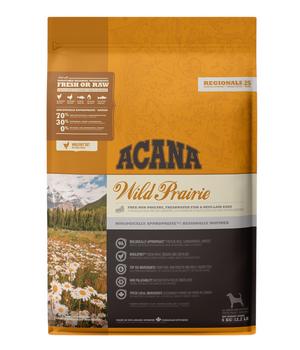 ACANA Trockenfutter für Hunde Regionals Dog Wild Prairie, Adult, Huhn & Truthahn