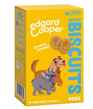 Edgard & Cooper Hundesnack Bravo Biscuits Getreidefrei, 400 g