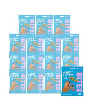 Edgard & Cooper Hundesnack Top Dog Bites, Big, Lachs & Huhn, 15 x 50 g