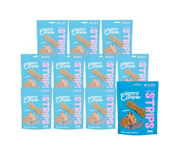 Edgard & Cooper Hundesnack Snuggle Up Strips, 11 x 75 g