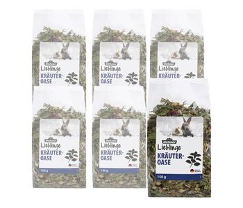 Dehner Lieblinge Kräuter-Oase, 6x150 g