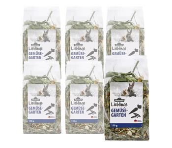Dehner Lieblinge Gemüse-Garten, 6x150 g