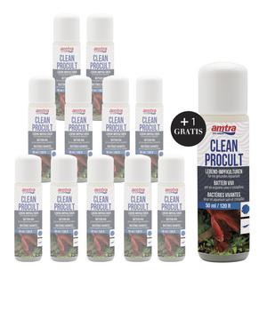 amtra Wasseraufbereiter Clean Procult, 11+1 x 50 ml