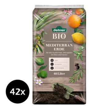 Dehner Bio Mediterranerde, 42 x 40 l