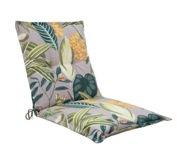 2 x Dehner Niederlehnerauflage Mantua, ca. B50/H6/T100 cm - Mindestbestellmenge: 2 Stk.
