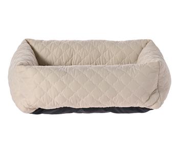Dehner Lieblinge Kuschelbett Kenzie, rechteckig, beige