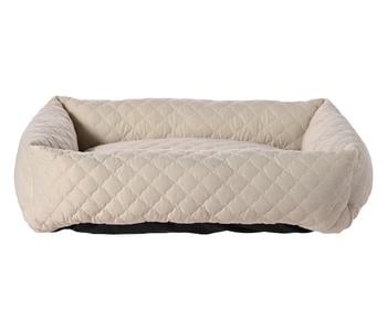Dehner Lieblinge Kuschelbett Kenzie, rechteckig, beige