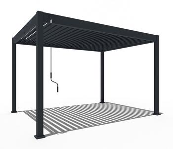 Weide Classic Pergola Alu-Stahl, ca. B400/H255/T300 cm