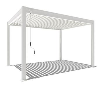 Weide Classic Pergola Alu-Stahl, ca. B400/H255/T300 cm