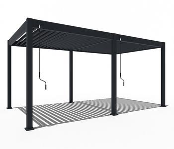 Weide Classic Pergola Alu-Stahl, ca. B530/H255/T300 cm
