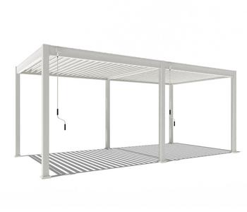 Weide Deluxe Pergola Voll-Alu, ca. B600/H255/T300 cm