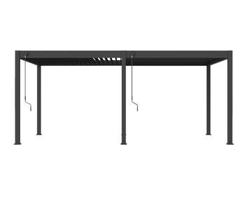Weide Deluxe Pergola Voll-Alu, ca. B530/H255/T360 cm