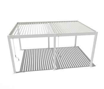 Weide Deluxe Pergola Voll-Alu, ca. B530/H255/T360 cm