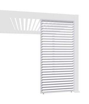 Weide Horizontales Seitenwand-Paneel, ca. B123/H255 cm