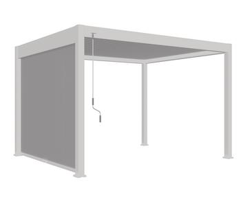 Weide Sonnenrollo für Deluxe Pergola, ca. B265 cm