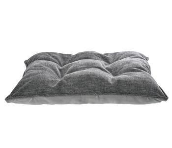 Dehner Lieblinge Kuschelkissen Linette, rechteckig, grau