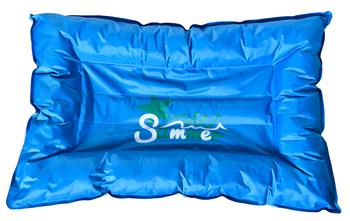Dehner Lieblinge Kühlmatte Lilo, rechteckig, blau, ca. B75/H7/T50 cm