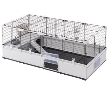 ferplast Nagerheim Modular 3, hellgrau, ca. B144/H56/T72 cm