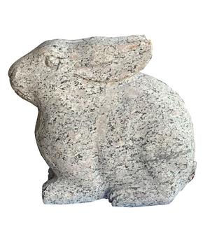 Dehner Granit-Hase, ca. B25/H25/T14 cm